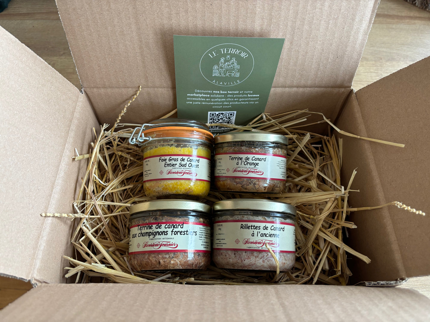 Coffret gourmand de Noël - Le Terroir à la Ville