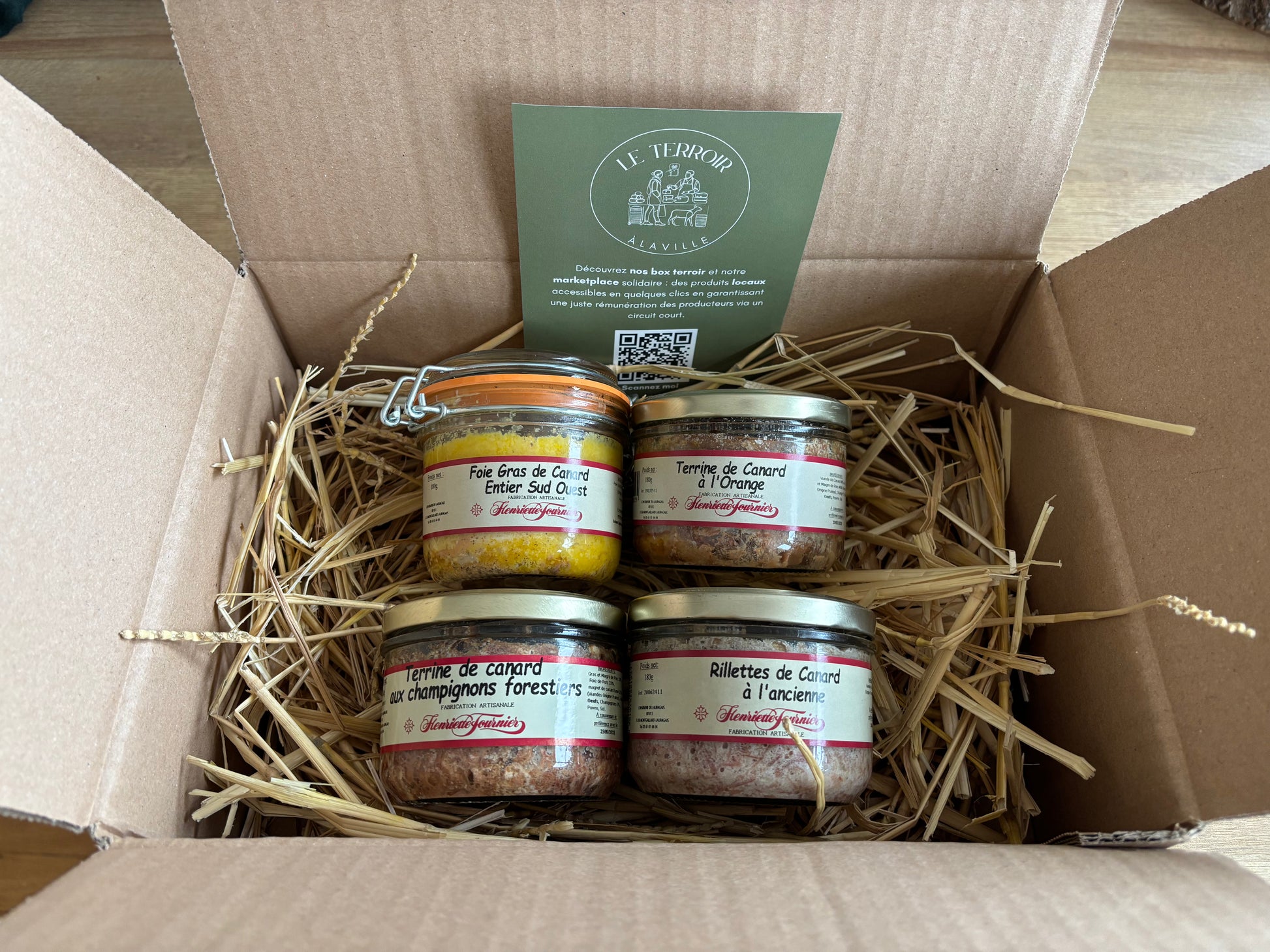 Coffret gourmand de Noël - Le Terroir à la Ville